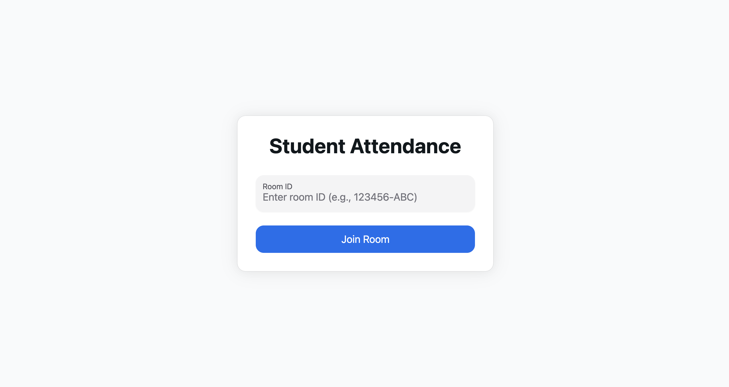 Attendance Checking System